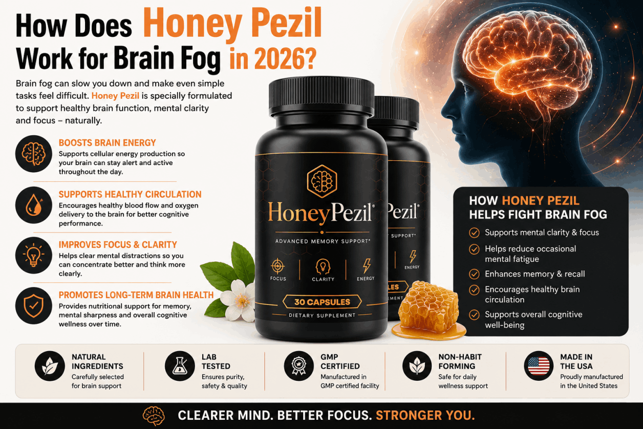 how does honey pezil works for brain fog in 2026
